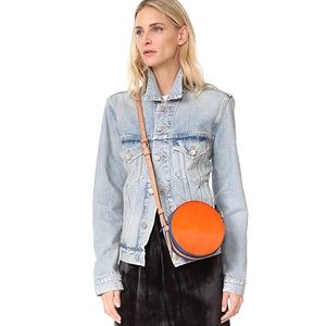 DFV canteen bag pony hair NWT